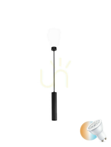 Verifica Pendul negru tubular NAZCA Luces Exclusivas LE44347, GU10