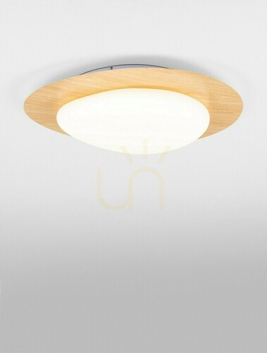 Verifica Plafonieră LED Luces Exclusivas ISIDRO LE44416 cu aspect de lemn, 47 cm