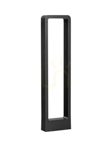 Stâlp de iluminat LED pentru grădină Luces Exclusivas JUJUY LE73604, negru, 65 cm, 7 W, 3000 K small 0