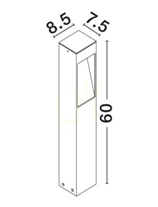 VIEJO Luces Exclusivas Stâlp de iluminat LE73608 small 2