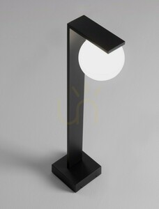 Stâlpișor LED de grădină SAENZ Luces Exclusivas LE73616 negru 59,8 cm small 1