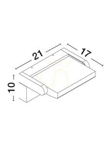 JUJUY Luces Exclusivas lampă de perete pentru exterior LE73647 small 4