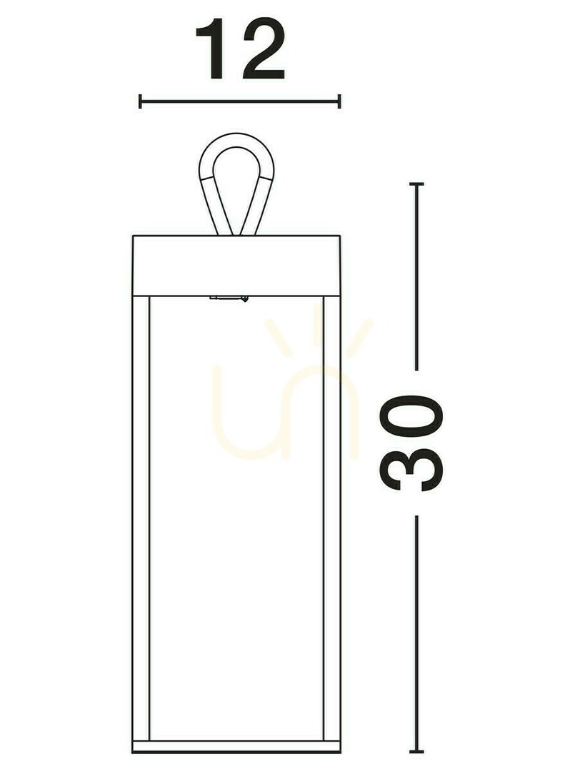 Afişa VINTO Lampă de exterior în picioare de Luces Exclusivas LE73663 VINTO Lampă de exterior în picioare de Luces Exclusivas LE73663