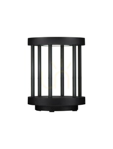 Stâlpișor LED de grădină Luces Exclusivas PATIOS LE73680, negru, 20 cm, 3000 K small 0