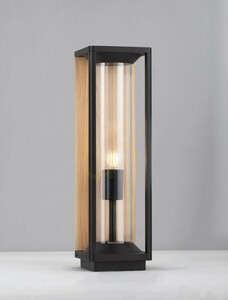 Stâlpișor de grădină FELIPE Luces Exclusivas LE73706 negru 50 cm small 1
