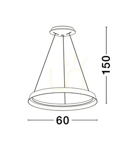 Lampa suspendată BATALLAS de Luces Exclusivas LE44783 small 3