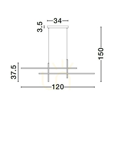 Verifica Lampa cu pandantiv CHARAZANI de Luces Exclusivas LE44817
