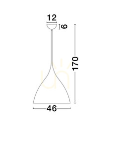 Lampa suspendată CHAYANTA de Luces Exclusivas LE44665 small 1