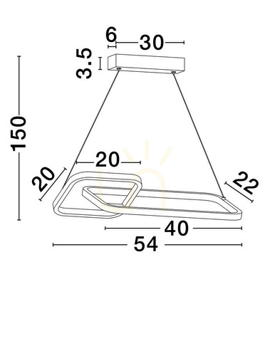 Verifica CHULUMANI Luces Exclusivas Lampă suspendată LE44826
