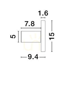 CUEVO Luces Exclusivas lampă de perete LE44708 small 3