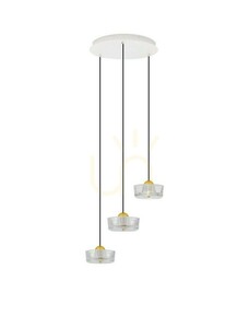 Lampă suspendată ESPINAR 3 abajururi Luces Exclusivas LE44498 small 0