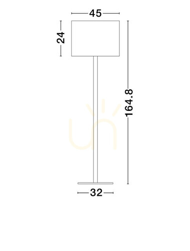 Verifica GUAVIARE Luces Exclusivas Lampă de podea LE44954