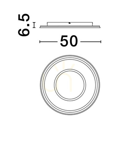 Verifica Plafond HARDEMAN Luces Exclusivas LE44676