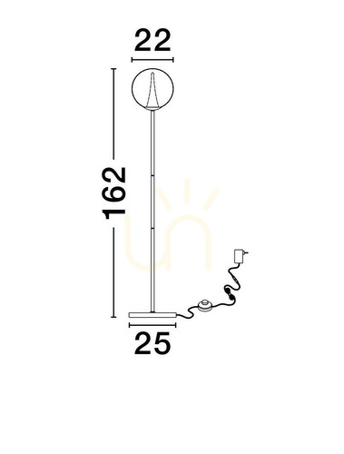 Verifica HUALMAY Luces Exclusivas Lampă de podea LE44835.