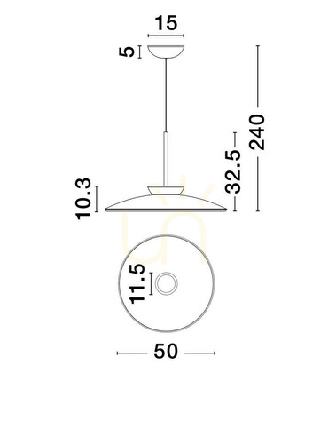 Verifica HUANUCO Luces Exclusivas Lampă suspendată LE44839