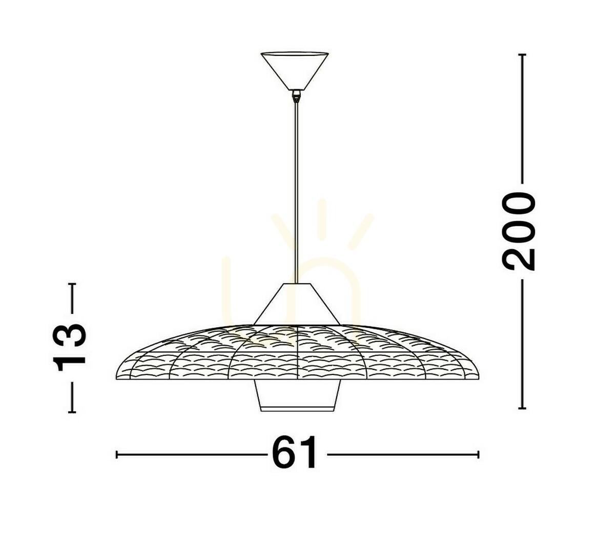 Afişa HUANUNI Luces Exclusivas Lampă suspendată LE44574 HUANUNI Luces Exclusivas Lampă suspendată LE44574