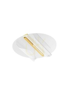 Plafonieră LED aurie Luces Exclusivas HUARAL LE44438 20 W 3000 K, 55 cm small 0