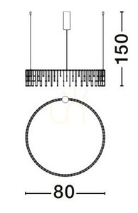 Lampa suspendată HUARAZ de Luces Exclusivas LE44456 2 Lampa suspendată HUARAZ de Luces Exclusivas LE44456 small 2