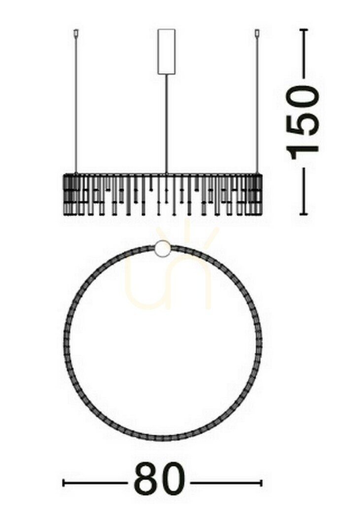 previzualizare Lampa suspendată HUARAZ de Luces Exclusivas LE44456 Lampa suspendată HUARAZ de Luces Exclusivas LE44456