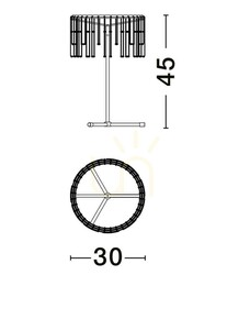 HUARAZ Luces Exclusivas Lampă de masă LE44716 small 3