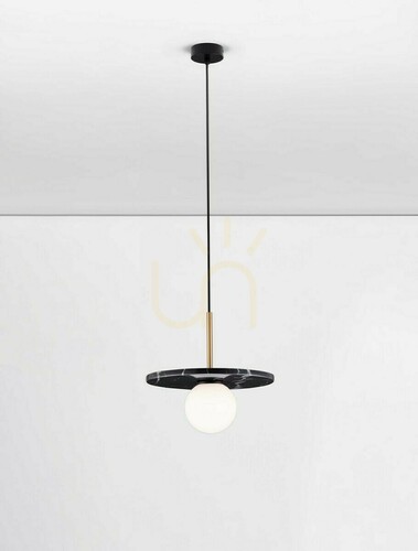 Verifica Pendul Luces Exclusivas JUANJUI LE44853 alb-negru, marmură și sticlă, G9