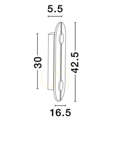 MAIRANA lampă de perete de Luces Exclusivas LE44618 small 3