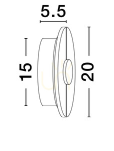 MAIRANA lampă de perete de Luces Exclusivas LE44619 3 MAIRANA lampă de perete de Luces Exclusivas LE44619 small 3