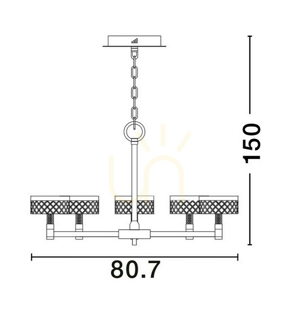 Afişa Lampa suspendată MINEROS de Luces Exclusivas LE44586 Lampa suspendată MINEROS de Luces Exclusivas LE44586