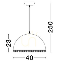 MIZQUE Luces Exclusivas Lampă suspendată LE44748 small 1