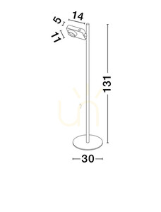 Lampa de podea PARINAS de Luces Exclusivas LE44756 3 Lampa de podea PARINAS de Luces Exclusivas LE44756 small 3