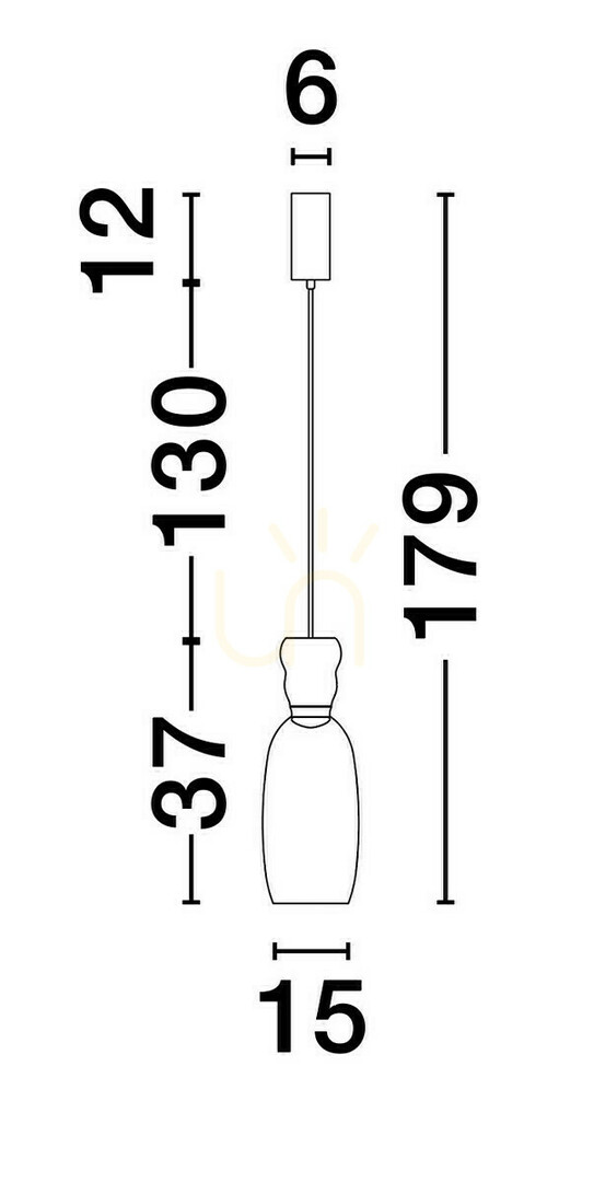 Afişa PERENE Lampă suspendată de Luces Exclusivas LE44465 PERENE Lampă suspendată de Luces Exclusivas LE44465