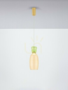 PERENE Lampă suspendată de Luces Exclusivas LE44466 small 1