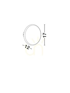 Aplică LED albă REYES Luces Exclusivas LE44715 14 W small 3