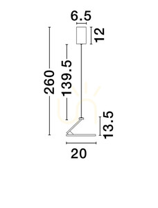 Lampa suspendată SORATA de Luces Exclusivas LE44750 small 3