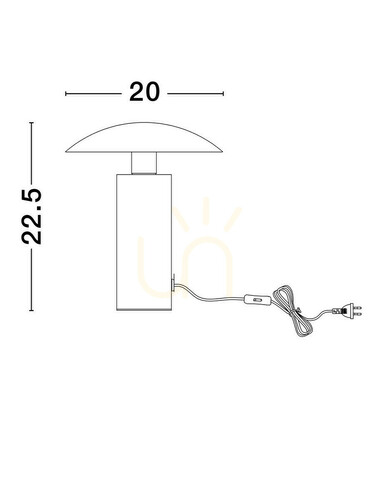 Verifica TEJERIAS Luces Exclusivas Lampă de masă LE44959