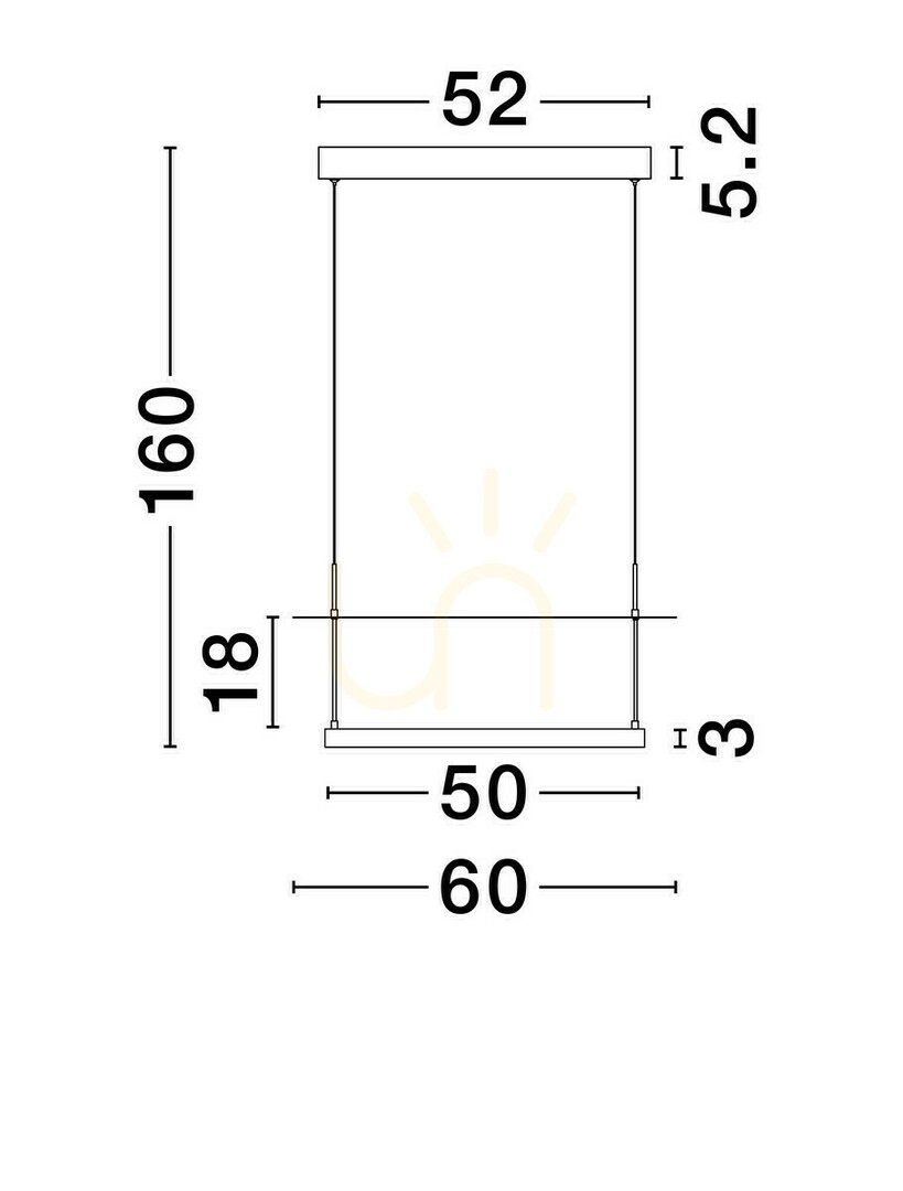 Afişa Lampa suspendată TIRAQUE de Luces Exclusivas LE44629 Lampa suspendată TIRAQUE de Luces Exclusivas LE44629