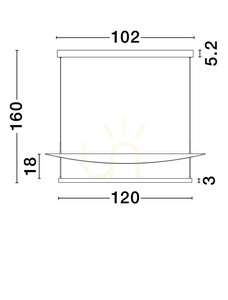 Lampa suspendată TIRAQUE de Luces Exclusivas LE44635 1 Lampa suspendată TIRAQUE de Luces Exclusivas LE44635 small 1