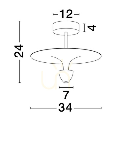 Verifica Plafond UCURENA Luces Exclusivas LE44638