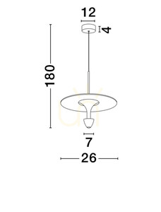 UCURENA Luces Exclusivas Lampă suspendată LE44639 3 UCURENA Luces Exclusivas Lampă suspendată LE44639 small 3