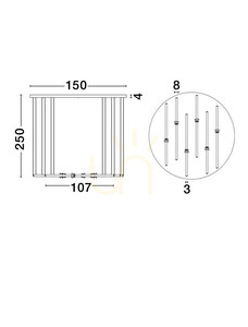 URUBICHA Luces Exclusivas Lampă suspendată LE44692 3 URUBICHA Luces Exclusivas Lampă suspendată LE44692 small 3
