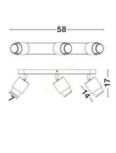 YAPACANI Luces Exclusivas Lampă modernă LE44976 small 3