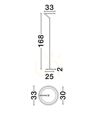 Verifica ZUDANEZ Luces Exclusivas Lampă de podea LE44781