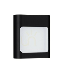Aplică de exterior Luces Exclusivas ARBIETO LE73786, LED 9 W 3000 K, 562 lm, negru mat, IP54 small 0