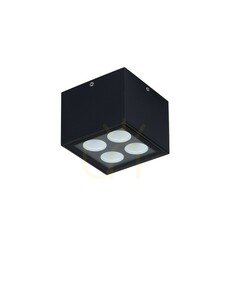 Plafonieră de exterior MOQUEGUA Luces Exclusivas LE73768, negru mat, LED 8 W 3000 K small 0