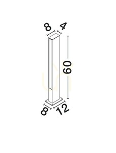 CARMIZO Stâlp de iluminat de Luces Exclusivas LE75107 2 CARMIZO Stâlp de iluminat de Luces Exclusivas LE75107 small 2