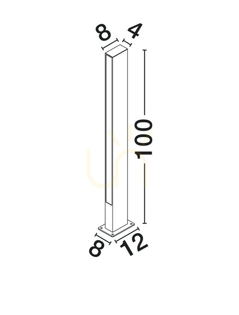 Afişa CARMIZO Stâlp de iluminat de Luces Exclusivas LE75108 CARMIZO Stâlp de iluminat de Luces Exclusivas LE75108