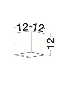 Lampă de perete pentru exterior CALMARE de Luces Exclusivas LE75119 small 3