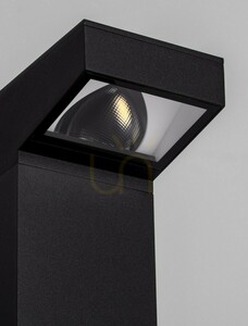 Stâlpișor de grădină Luces Exclusivas CALMARE LE75121 negru LED 13 W 90 cm small 2