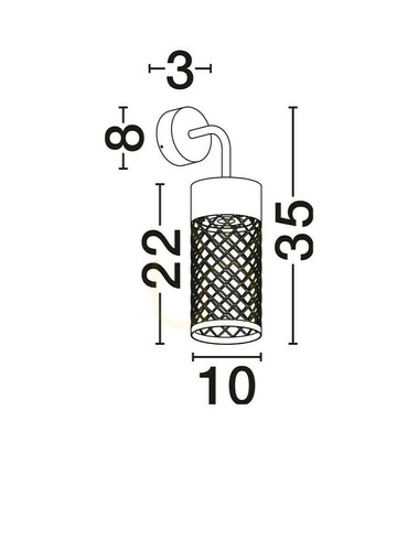 Verifica DONZUELA Luces Exclusivas lampă de perete pentru exterior LE75150