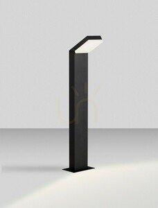 Stâlp LED de grădină Luces Exclusivas SIRELIA antracit 76 cm LE75158 small 1